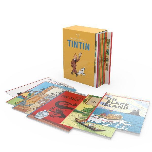 Tintin Paperback Boxed Set 23 titles, Herge