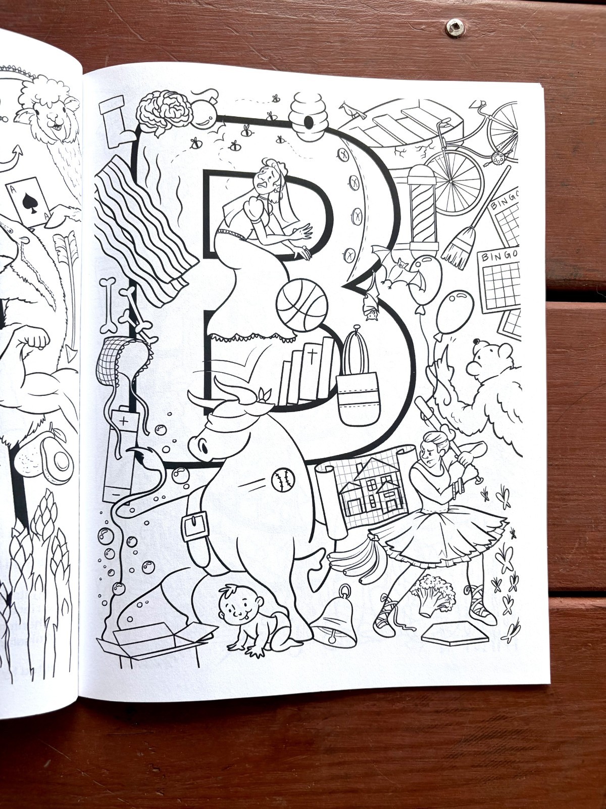 The Ultimate Alphabet Coloring Book 1 By Alannah Dyer- 8.5×11 in. Ages 4-8 Fun