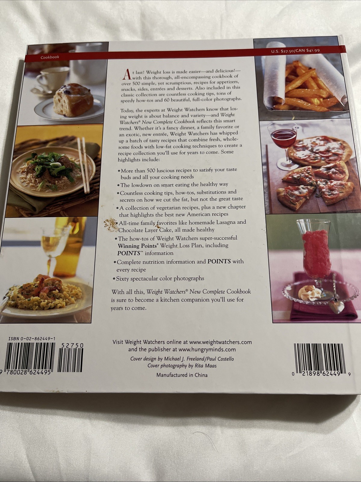 Weight Watchers New Complete Cookbook Binder Like New Condition